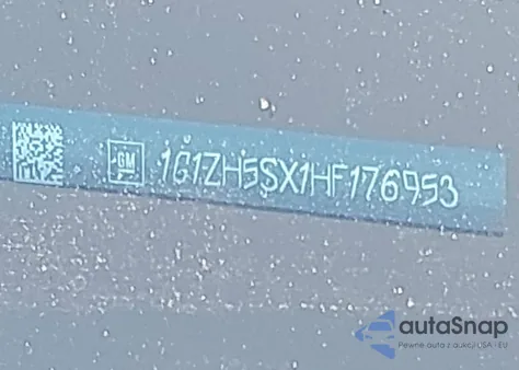 2017 Chevrolet Malibu Premier z USA, uszkodzony, nr VIN 1G1ZH5SX1HF176953